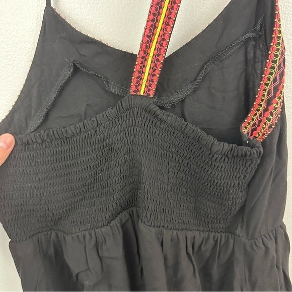 Dina Be For Francesca's Black V-Neck Mini Dress NWT Size Small - Picture 9 of 16